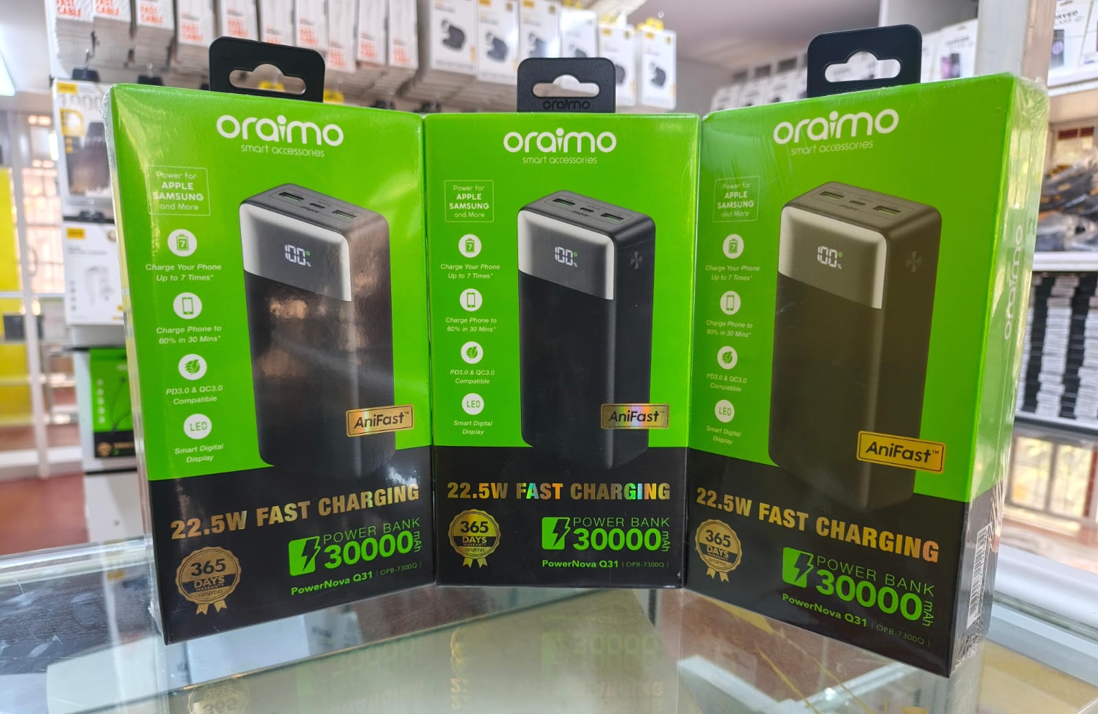 Oraimo 30,000mah powerbank