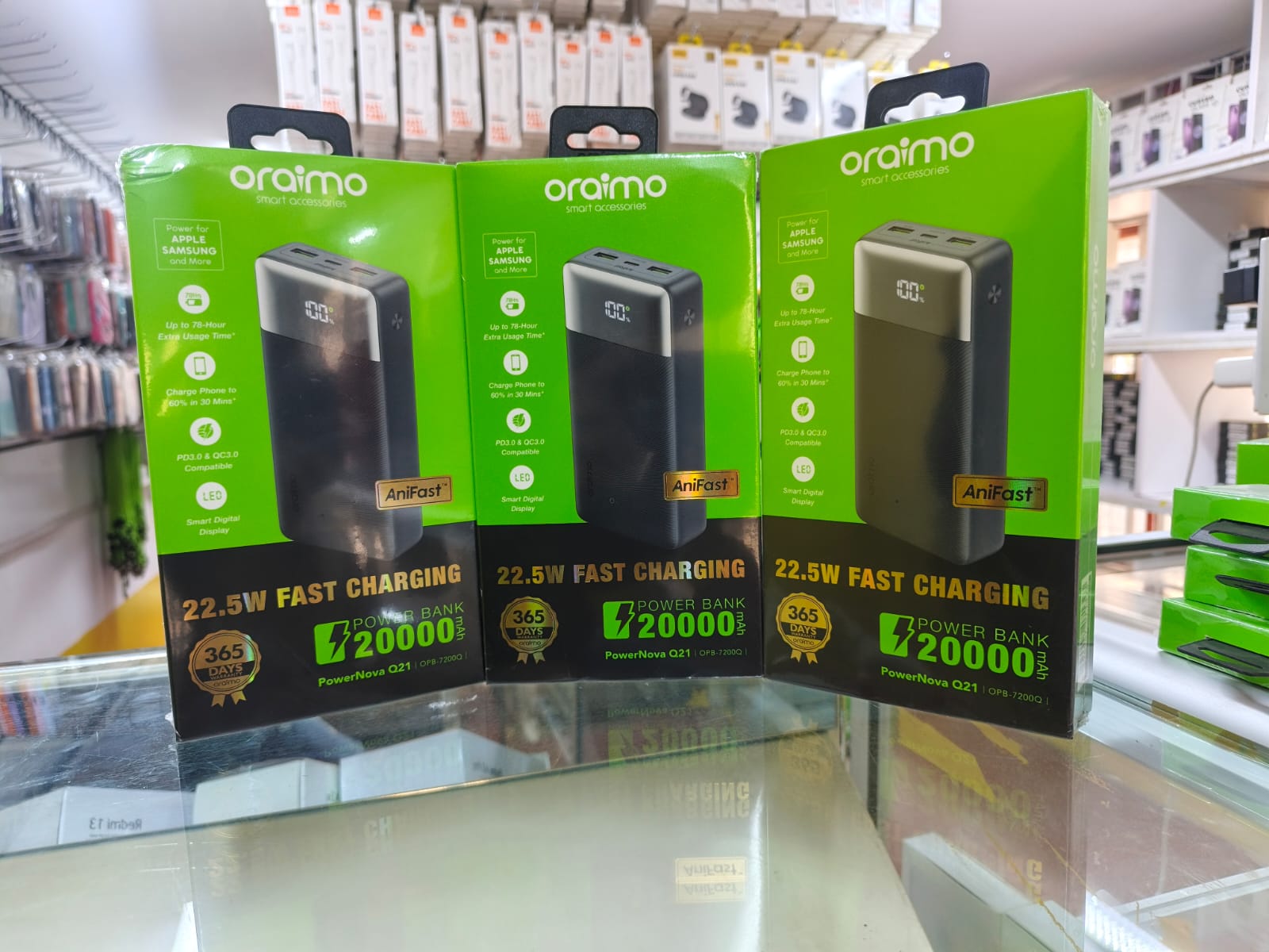 Oraimo 20,000 mah powerbank