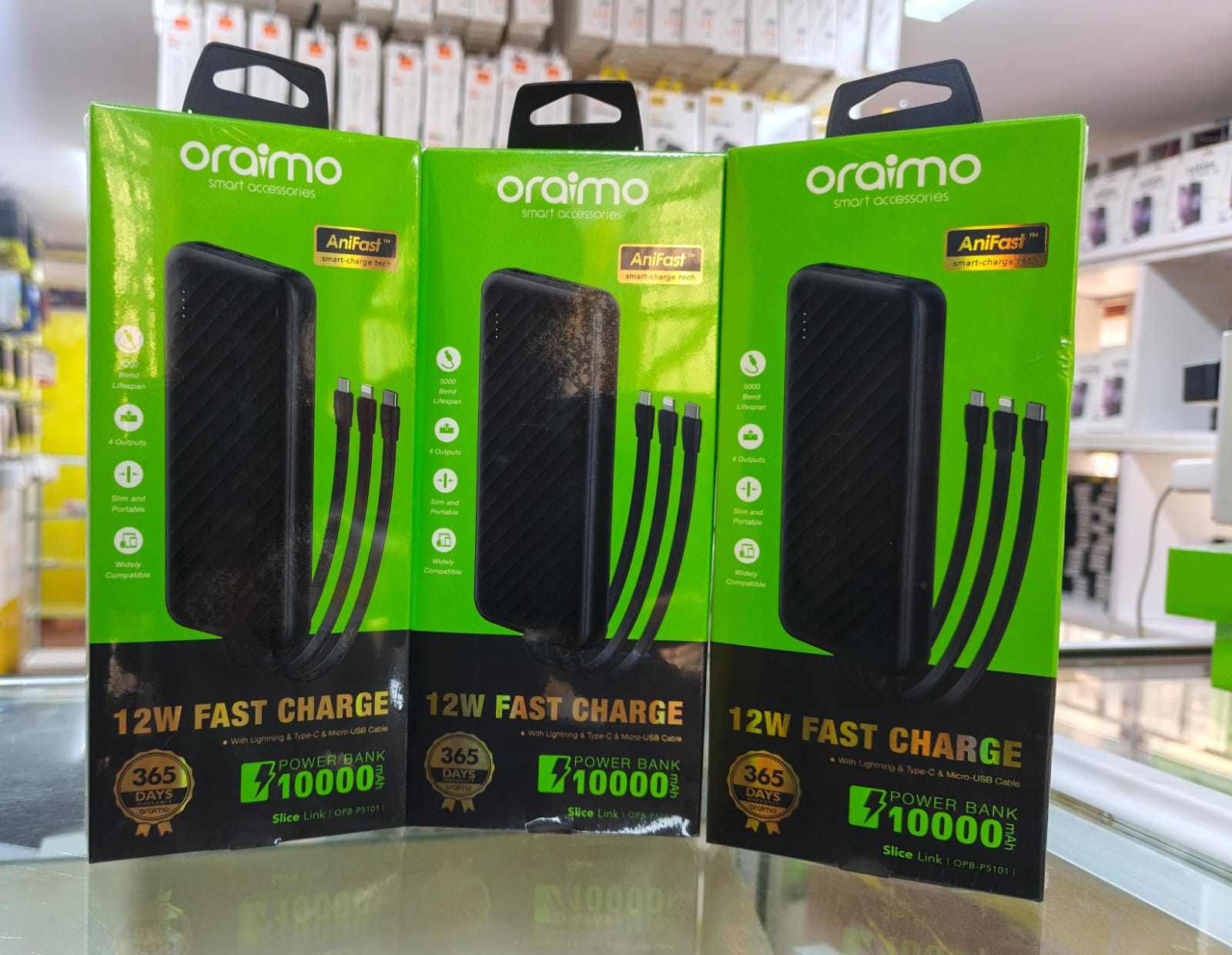 Oraimo 10,000 mah powerbank