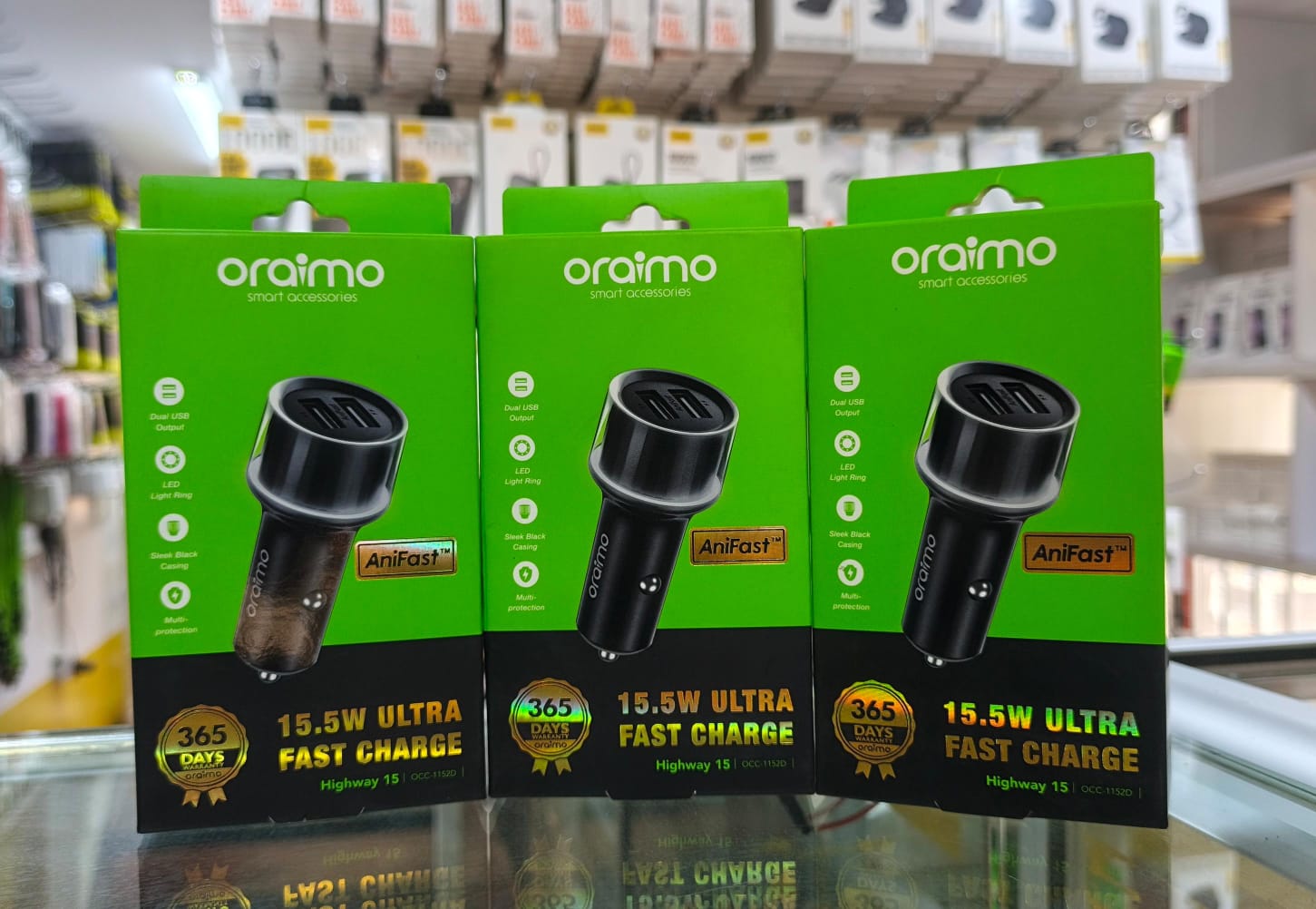 Oraimo highway 15 car adaptor