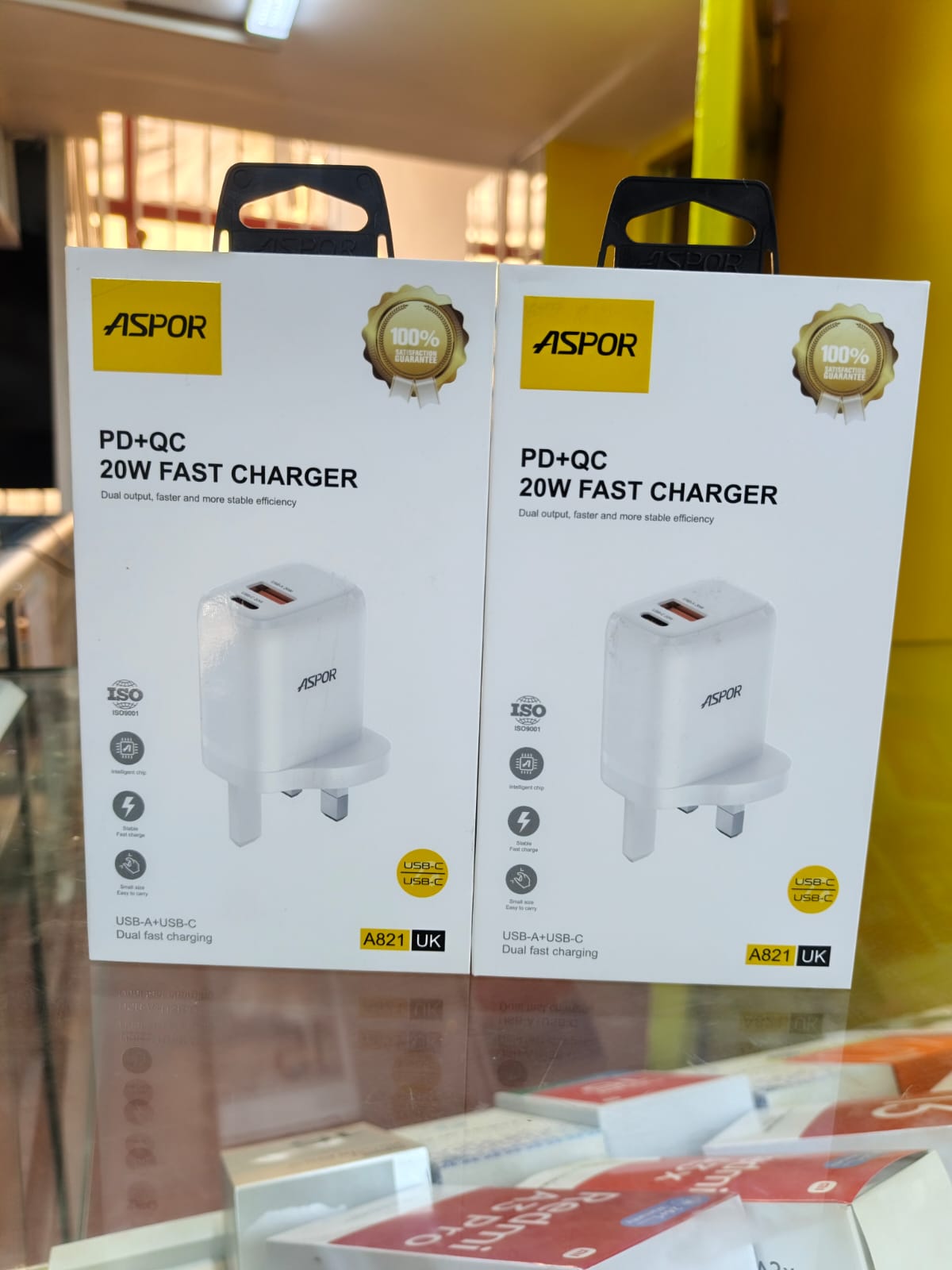 Aspor 20w fast charger